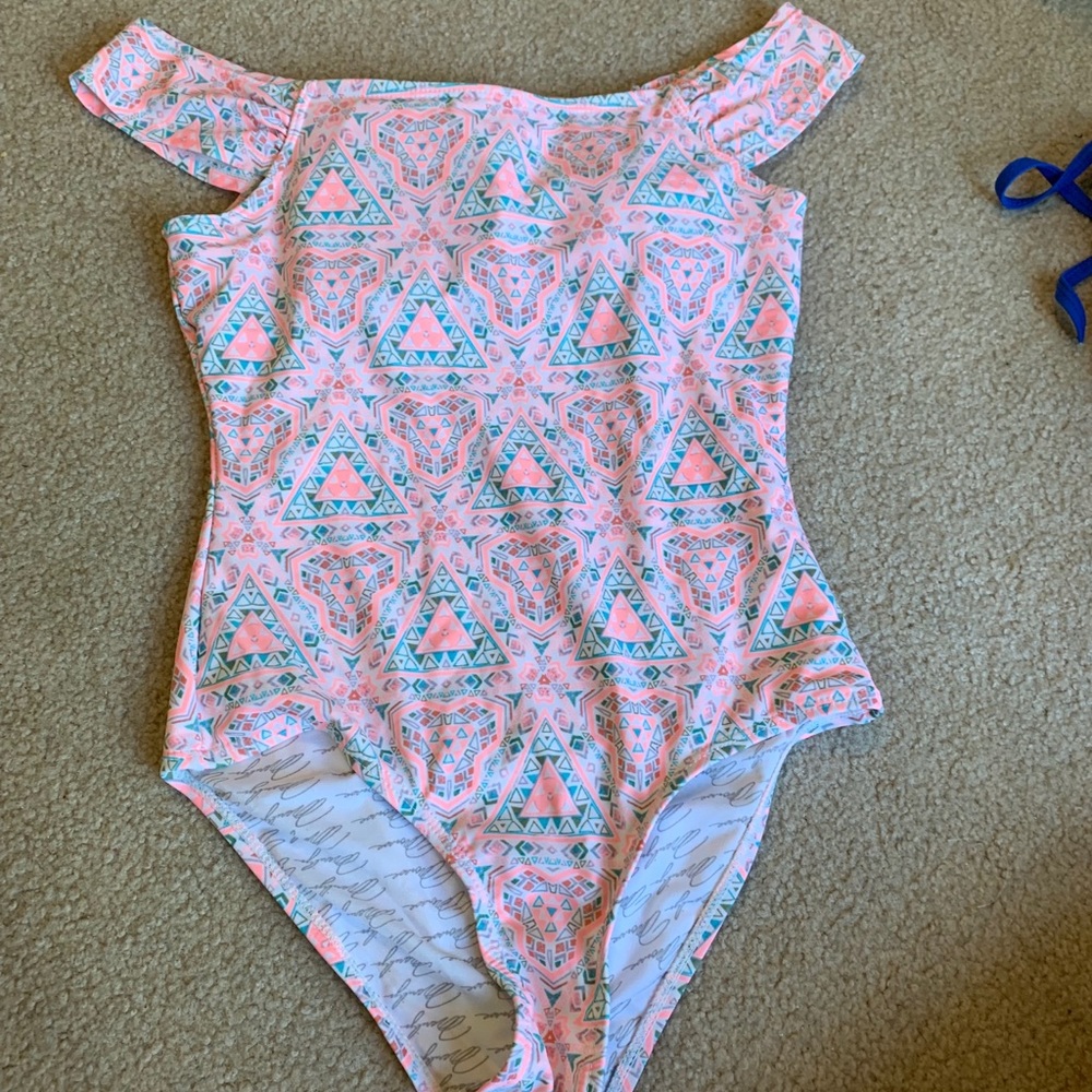 Pink one piece